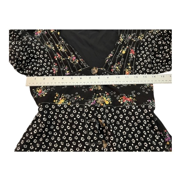 Free People Wonderland Floral Mini Dress XS - Picture 11 of 14